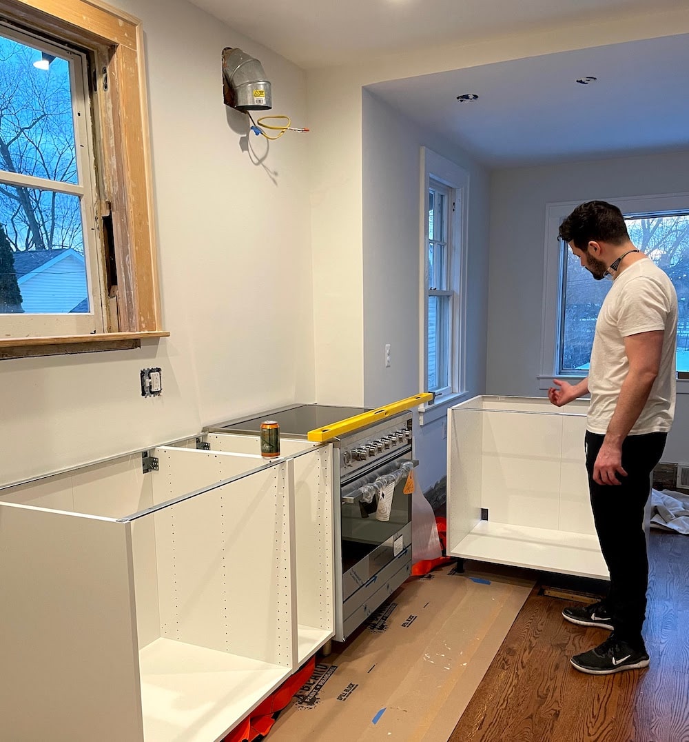 Building a kitchen